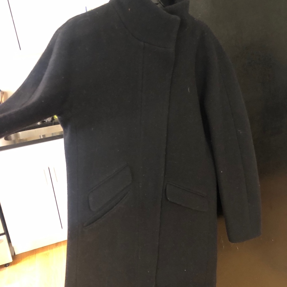 J.Crew Cocoon coat in Italian Stadium-Cloth